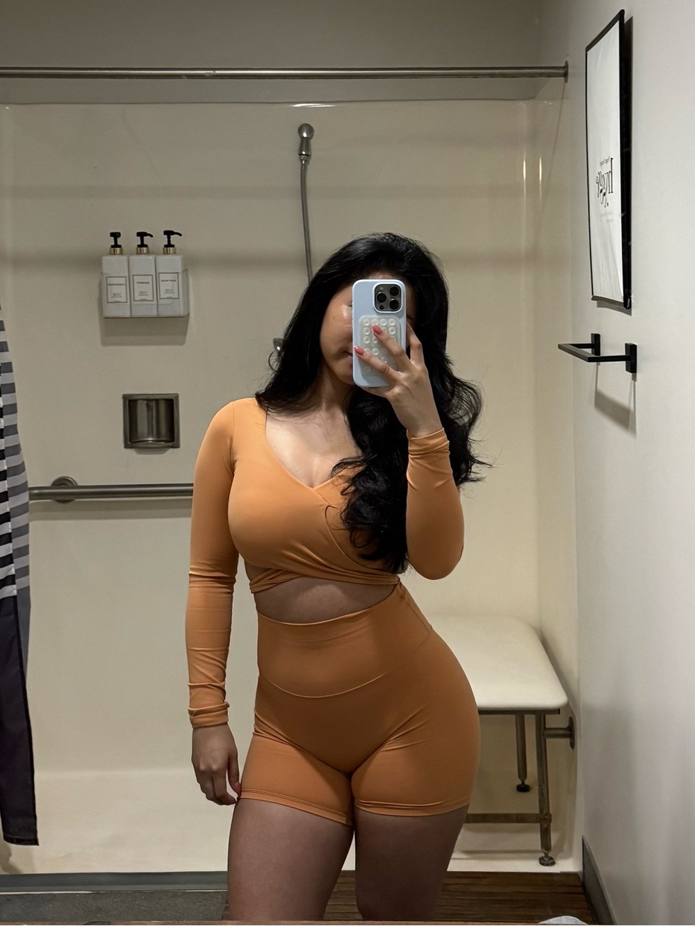 Astoria Activewear Luxe set in Spice